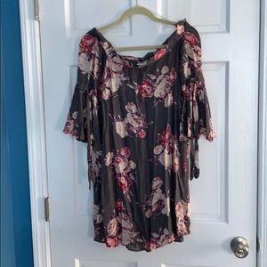 Off the shoulder dress